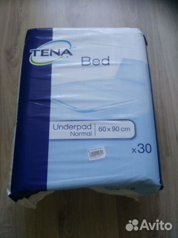 Одноразовые впитывающие простыни tena Bed 60x90 см