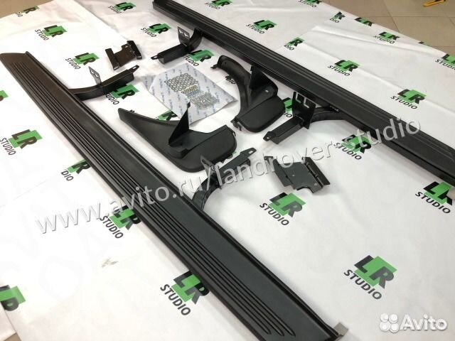 Пороги подножки Range Rover 2002-2012 Пороги подножки Range Rover 2002-2012