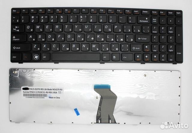 Клавиатура Lenovo Ideapad Z560 Z560A Z565 Z565A G5 Клавиатура Lenovo Ideapad Z560 Z560A Z565 Z565A G5