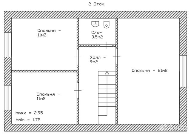 Дом 120 м² на участке 12 сот.