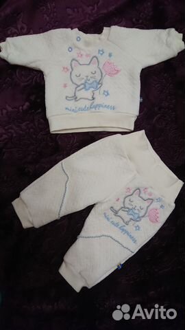 Утеплённые джемпер и штанишки фирмы SNO katt