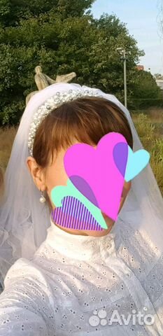 Ободок свадебный / для торжества