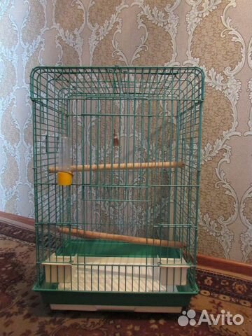 Продаётся большая клетка для птиц купить на Зозу.ру - фотография № 3