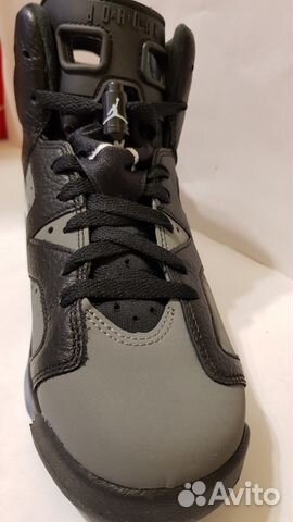 Nike AIR jordan 6 retro BG 384665 010 us 3.5-6.5Y