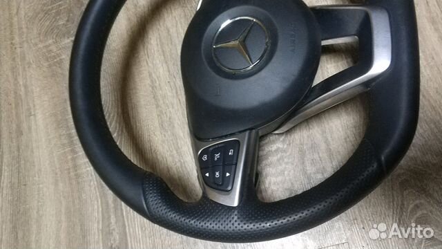 Mercedes w205 x253 руль с подушкой AMG пакет Mercedes w205 x253 руль с подушкой AMG пакет