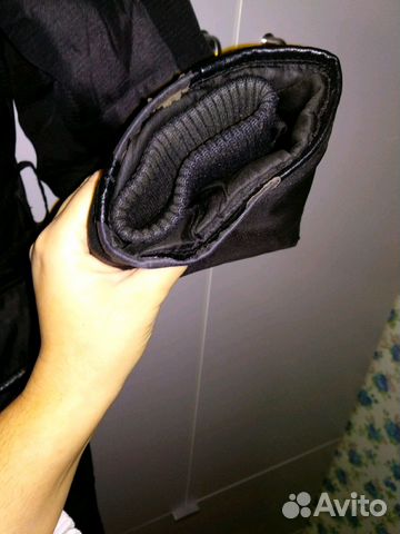 Пальто зимнее с кожаными вставками р. 46 пуховик Пальто зимнее с кожаными вставками р. 46 пуховик