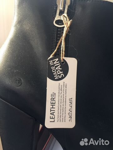 Ботильоны новые, разм 40 натуральная кожа h каблук Ботильоны новые, разм 40 натуральная кожа h каблук