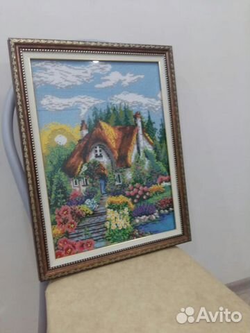 Картина вышитая бисером Картина вышитая бисером