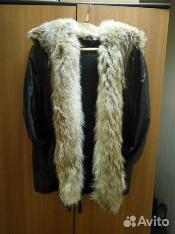 Куртка кожаная зимняя мужская Alessandro Manzoni