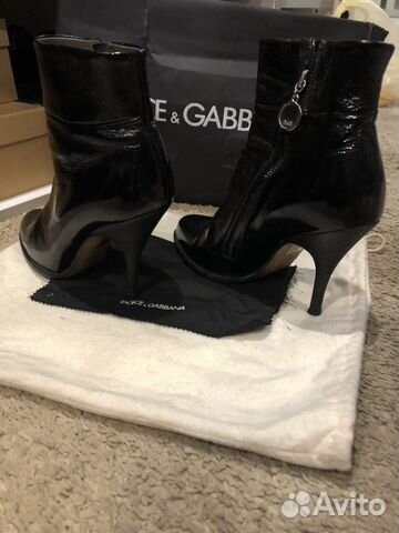 Лаковые ботинки dolcegabbana оригинал