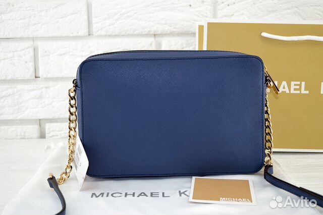 Michael Kors Jet Set Mini синяя