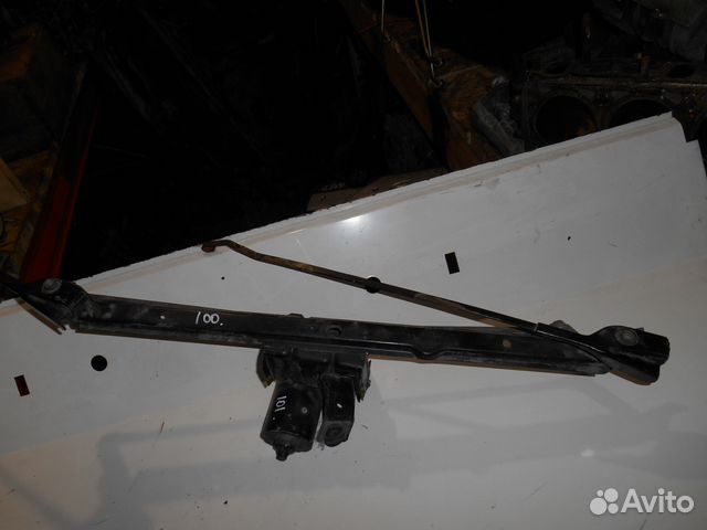 Трапеция моторчик дворников Audi 100 C3 44 сигара