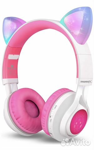 Детские наушники Riwbox CT-7 Cat Bluetooth Headpho Детские наушники Riwbox CT-7 Cat Bluetooth Headpho