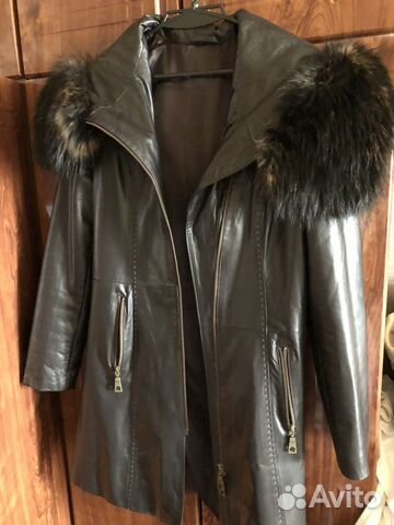 Плащ кожаный Плащ кожаный