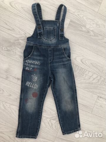 Джинсы полукомбинезон, Gloria Jeans, 98р Джинсы полукомбинезон, Gloria Jeans, 98р