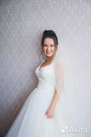 Свадебное платье Nora Naviano + фата в подарок