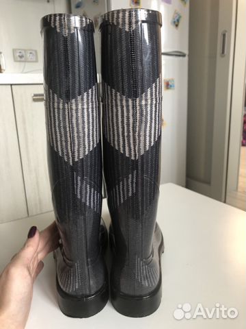 Резиновые сапоги Burberry