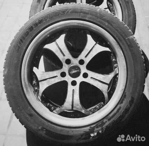 4 литых диска - резина в подарок 235/55 R18