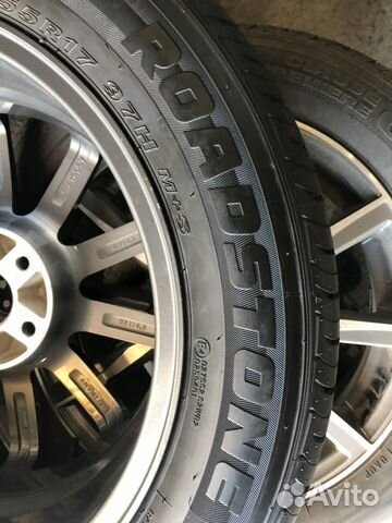 Новые шины 225/55/17 roadstone 5шт