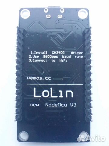 NodeMcu v3 Lua WI-fi esp8266 / ESP32