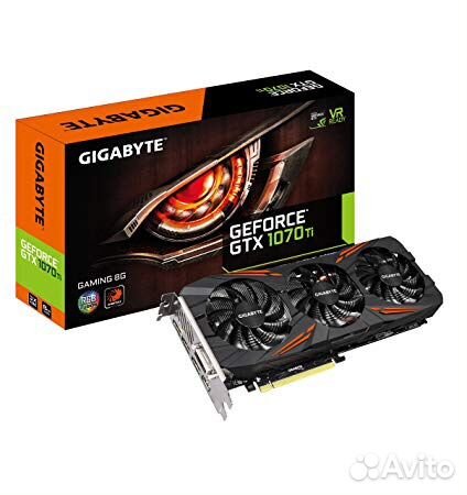 Gigabyte GeForce GTX 1070 Ti Gaming 8G (GV-N107tga