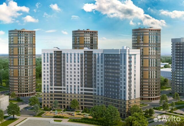 1-к квартира, 39.5 м², 7/18 эт. 1-к квартира, 39.5 м², 7/18 эт.