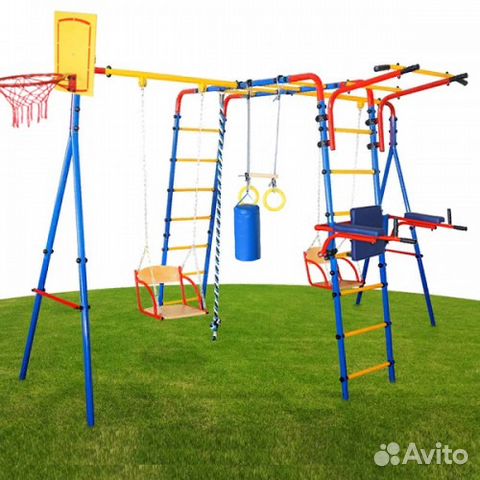 Дск. Уличный Плюс. С Двумя Качелями