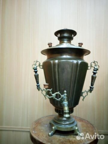 Самовар угольный на дровах 6л Шемарин Самовар угольный на дровах 6л Шемарин