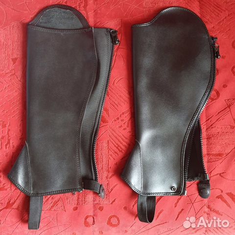 Краги. Кожа. для занятий конным спортом