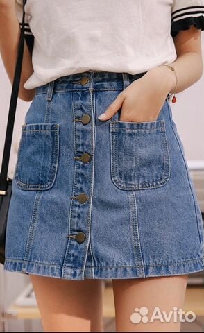 Юбка джинсовая Юбка джинсовая