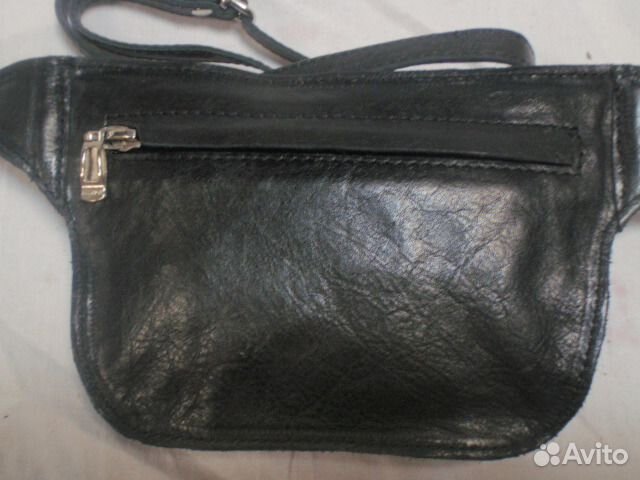 Кожаная поясная сумка бпс-1 Россия