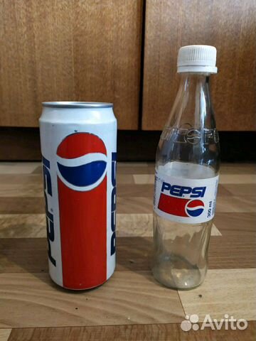 Pepsi 1996 года(банка и бутылка)