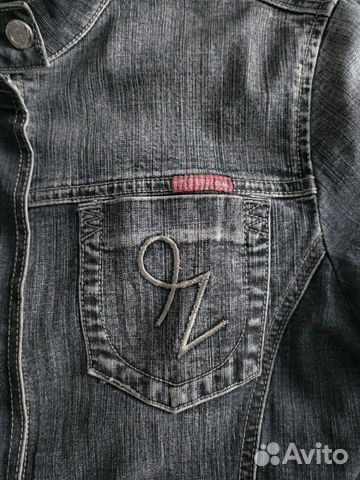 Куртка джинсовая (джинсовка) черная