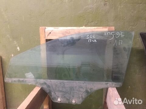 Стекло передней Лёвой двери Хендай Солярис