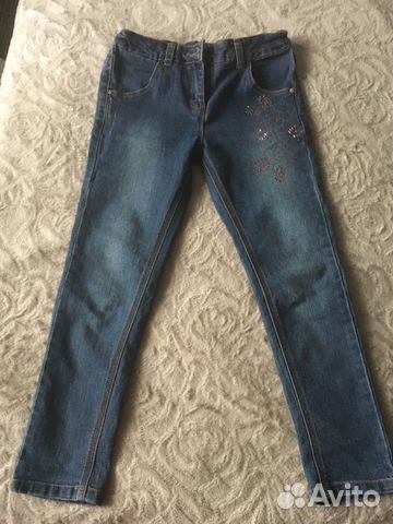 Джинсы на девочку, рост 116-122 см Джинсы на девочку, рост 116-122 см