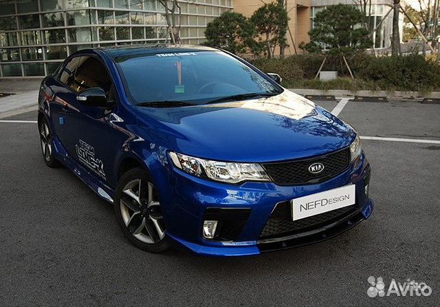 Накладка переднего бампера Kia Cerato Forte