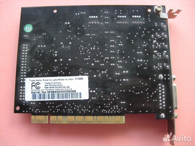 Звуковая карта Sound Blaster CT4830 и FireWire Звуковая карта Sound Blaster CT4830 и FireWire