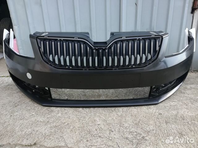 Бампер передний шкода октавия а7 новый