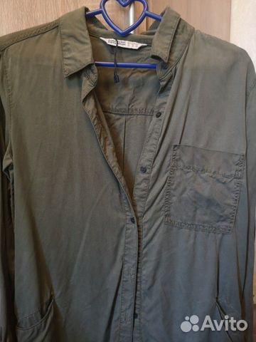 Новое платье-рубашка зара