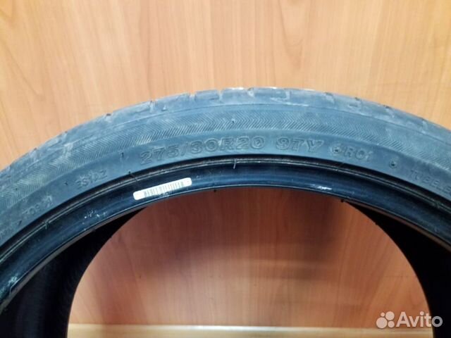 275/30r20 Bridgestone летняя шина 1шт