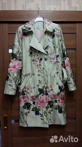 Плащ cottonade paris 46-48р-р