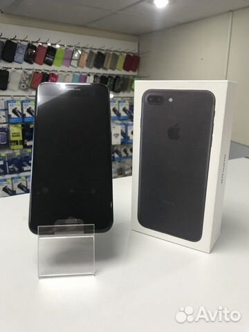 89210014449 iPhone 7plus 128Gb Black,Новый,Магазин