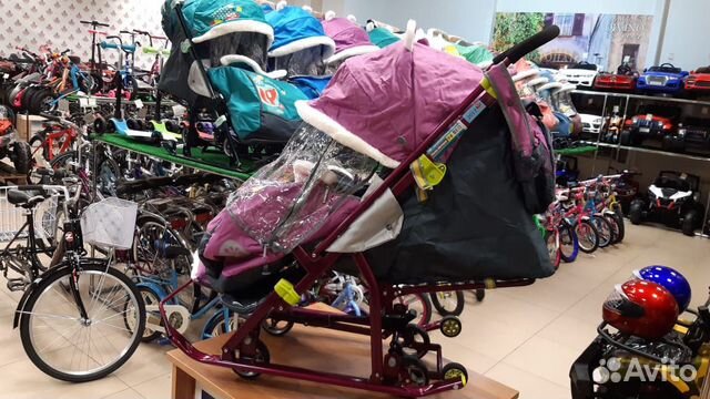 Санки-коляски Ника детям 7-2 Санки-коляски Ника детям 7-2