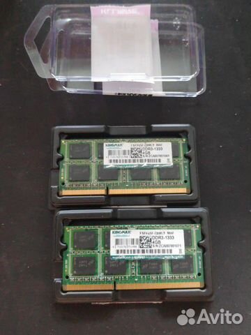 Оперативная память DDR3 kingmax 2x4 Gb 1333 MHz