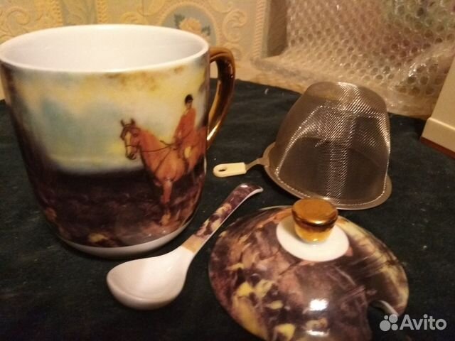 Чайная кружка с ситечком