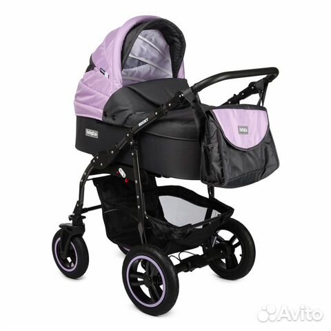 Коляска 2в1 Babyton Rocky Purple 52