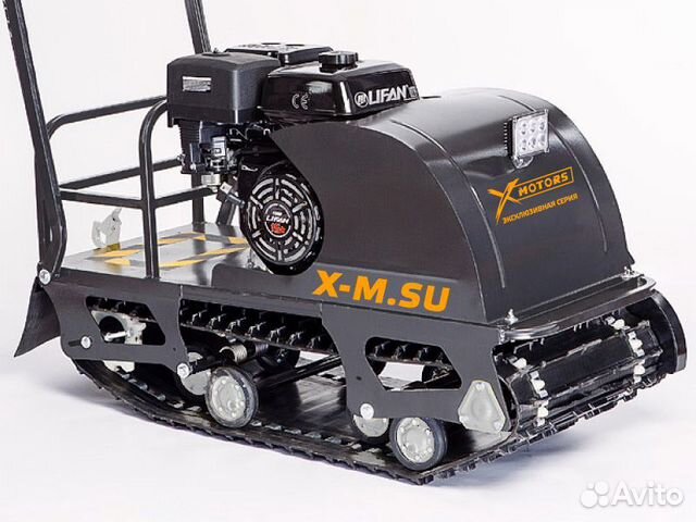 Мотобуксировщик X-motors snowdog 9