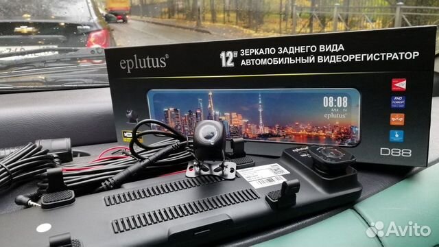 Видеорегистратор зеркало Eplutus D88 2 камеры Видеорегистратор зеркало Eplutus D88 2 камеры