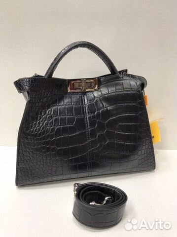 Сумка Fendi крокодиловая Сумка Fendi крокодиловая