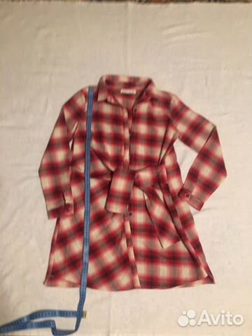 Платье рубашка новое Zara 11/12 152